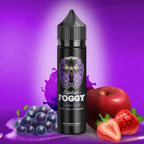 *NEW* Captain Foggy - Grape Gale - 10ml Aroma (Longfill)